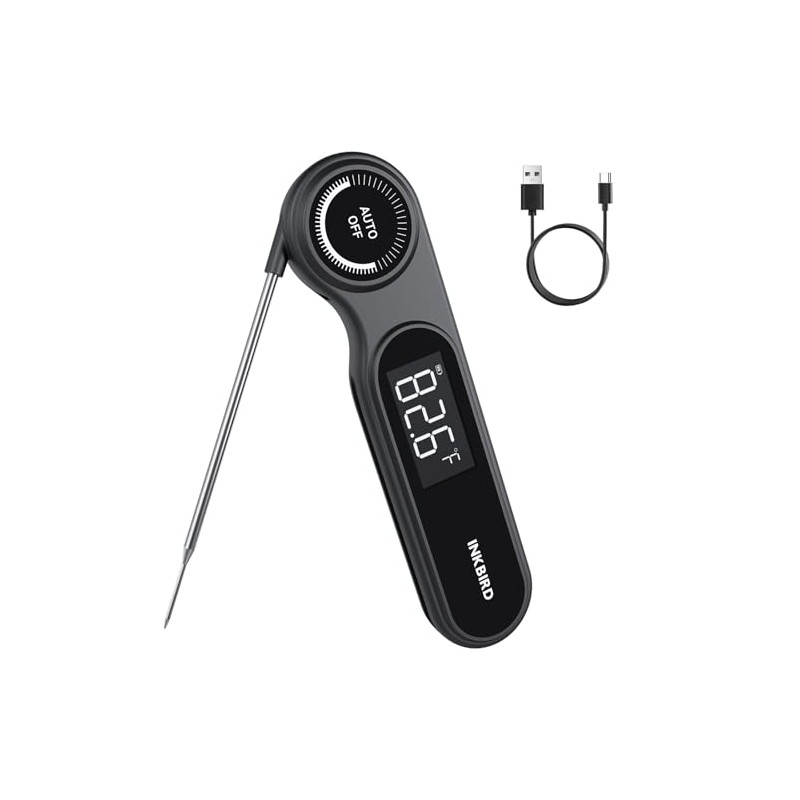 Inkbird Instant Read Meat Thermometer - Fast & Accurate Cooking