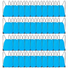 CODOBON - Mochila con cordón, bolsas a granel para gimnasio y deporte, Azul-cielo