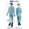 Protective Clothing, Disposable (Nurse Supervision) Plastic Gown, Thumb Hook Type,