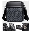 SH Bandolera Hombre Mujer Cuero Crossbody Bolsa Mariconera,2pcs