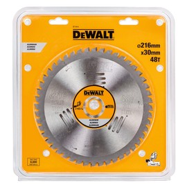 Dewalt Metal Circular SAEGE Blade 216 x 30 48TFZ 5 Degree for Aluminium DT1914 QZ