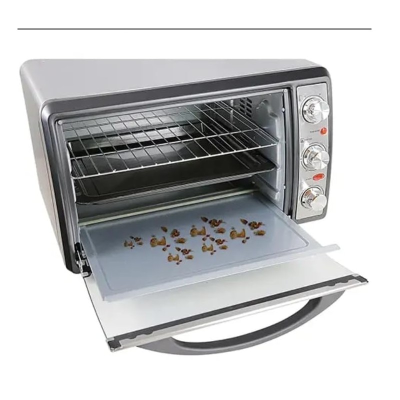Stainless Steel Toaster Oven With Top Hot Plate Extra Large