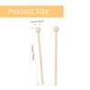 1 Pair Wooden Mallets Glockenspiel Xylophone Mallets Children's Drum Sticks