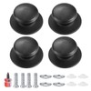 GQunit 4pcs Pot Lid Knob, Universal Replacement Pan Lid Cover