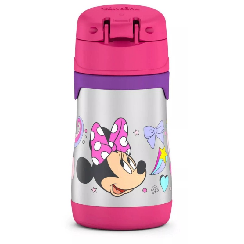 Thermos FOOGO Vacuum Insulated Stainless Steel 10-oz., Straw Bottle