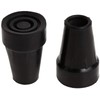 PCP Crutch Tip Replacement, Black, Large