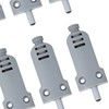 10Pcs Cabinet Door Buffer Heavy‑Duty Adjustable Damping Bumper Reinforced Silencer