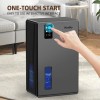 NineSky 1000 Sq. Ft Dehumidifier 95oz Medium to Large Room