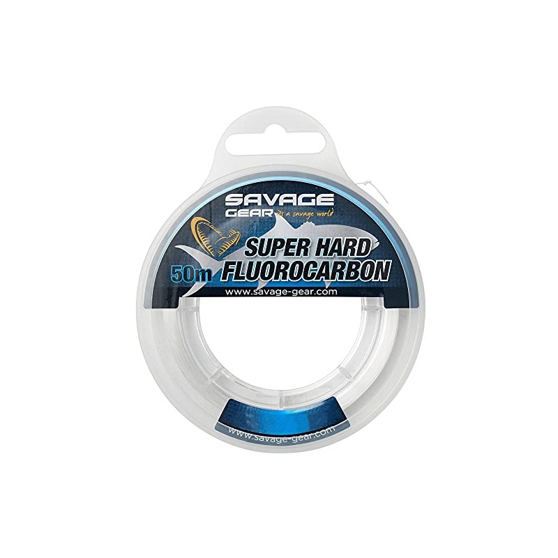 Savage Gear Super Hard Fluorocarbon (0.68mm 22.40kg 49.38lb 50m)