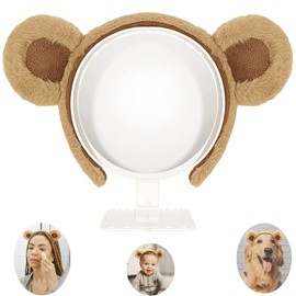 Brown Bear Ears Headband Cute Headband Animal Headband Head Wear for Party Cosplay Makeup Washing Face Costume Christmas