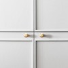 YAGU Modern 10 Pack Kitchen Drawer Knobs Cabinet Knob Brushed