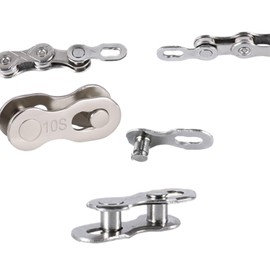 10 Speed Bike Chain, 6 Pairs Bicycle Chain MTB Quick Link for Road, Mountain, Racing and Sports Bikes