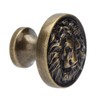 4Set Lion Head Zinc Alloy Cabinet Door Handle Modern Antique