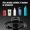 LITTLEMOLE Foldable Magnetic Cup Holder, Adjustable Folding Drink Holders for