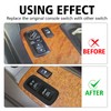 URLWALL Console Dual Switch Plate for Lexus GX470/LX470, Light or