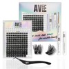 Bliss Lash Clusters Kit 8-16mm with 5-6mm Bottom Lashes Wispy