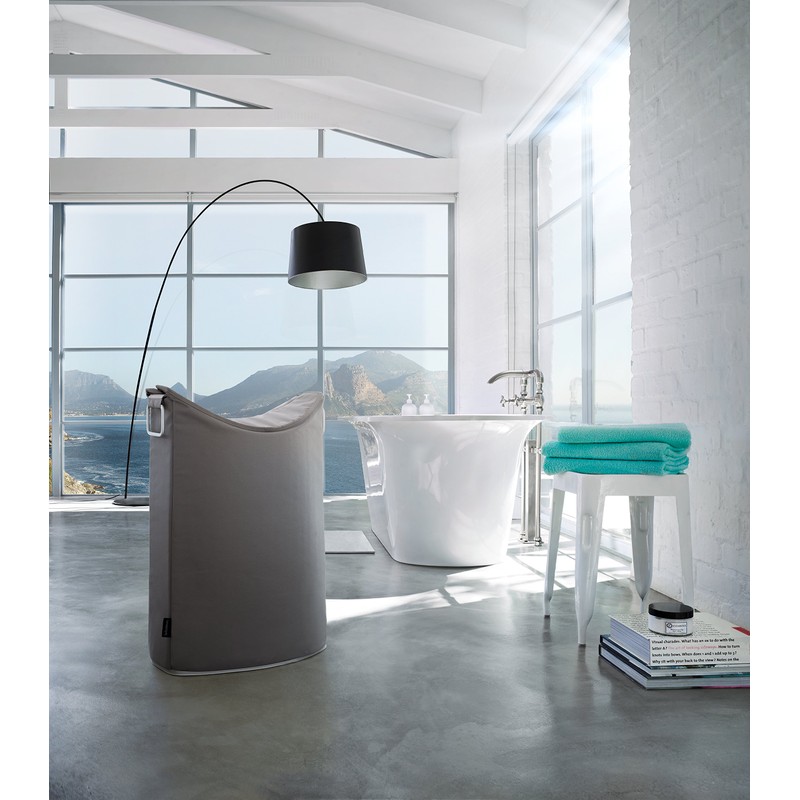 blomus 65386 Laundry Bin, Taupe