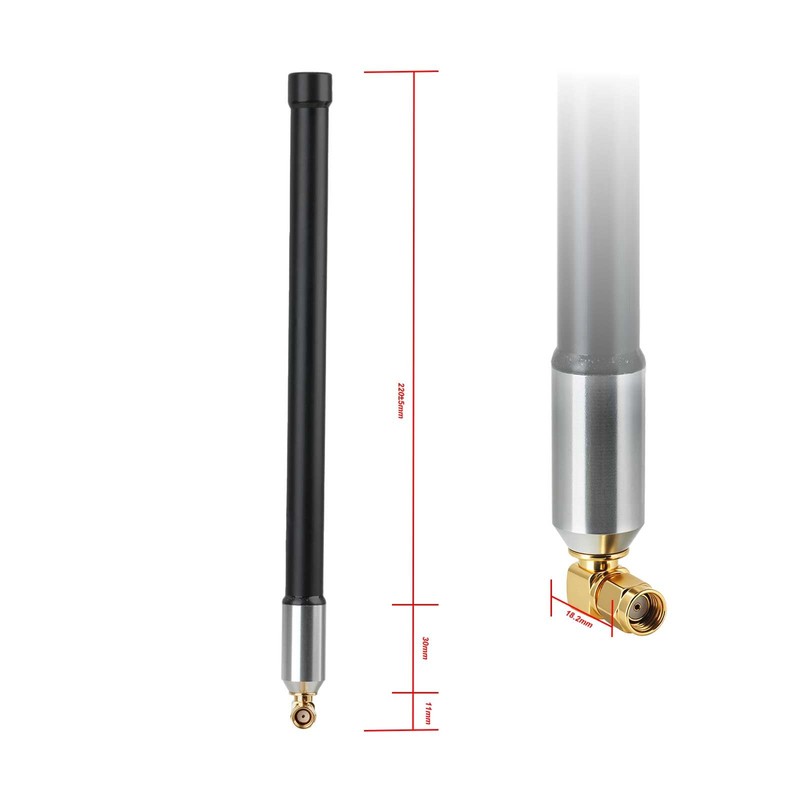 Bingfu 4G LTE Fiberglass Antenna Compatible with Spypoint Link Micro
