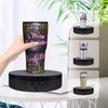 ZLMONDEE Remote Control Rotating Display Stand, 5.74inch/22Lbs Load Turner Cup