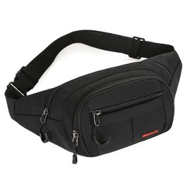 SPORT Cangurera, Riñonera Unisex, bolsa de cintura, Waist bag with 4 zipper pockets