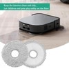 10 Pack Replacement Mop/Mopping Pads Compatible with Ecovacs Deebot X1/T10/T20/T30/T50