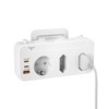 Double Plug for Sockets, USB C Sockets with Switch, Plug