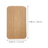NOLITOY 5pcs Cedar Sheets for Humidor Humidification Strips Construction for