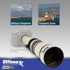 Ultimaxx 650-1300mm (w/ 2X- 1300-2600mm) Telephoto Zoom Lens Kit for