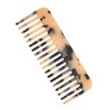Hair Detangler Comb Tortoiseshell Wide Tooth Comb for Long Short