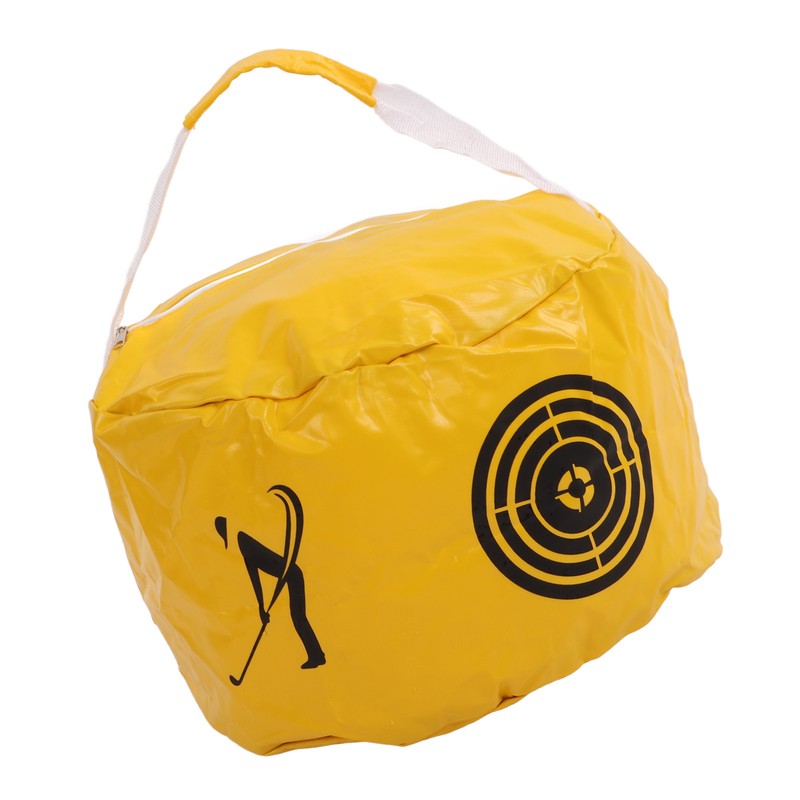 Golf Hitting Bag Waterproof PVC Smoothing Surfaces Zipper Design Golf