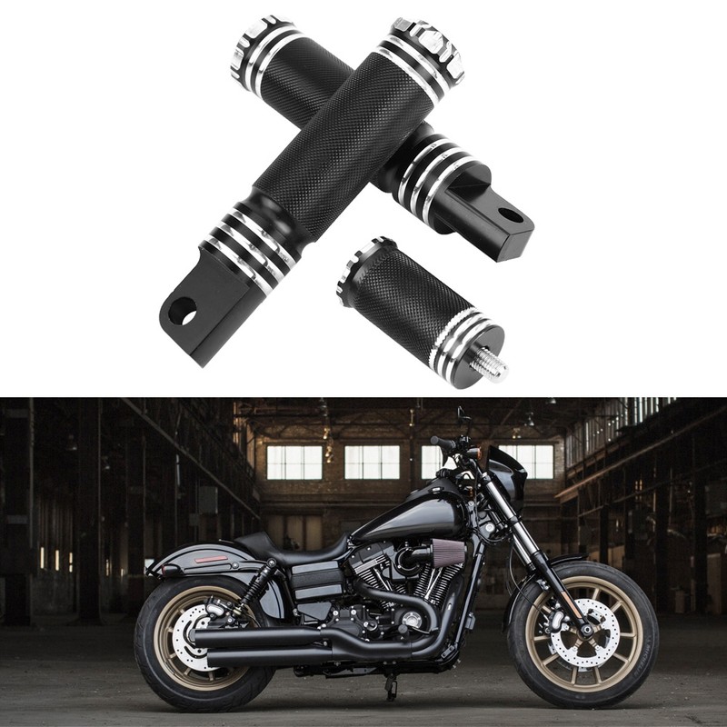Pair of Front Rear Motorcycle CNC Foot Pegs Shifter Pedals