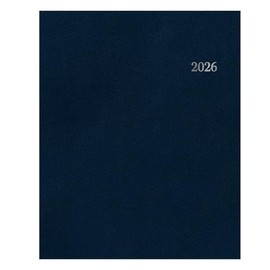 Blue Sky 2026 Passages 8.5" x 11" Weekly & Monthly Planner, Faux Leather Cover, Navy (148658-26)