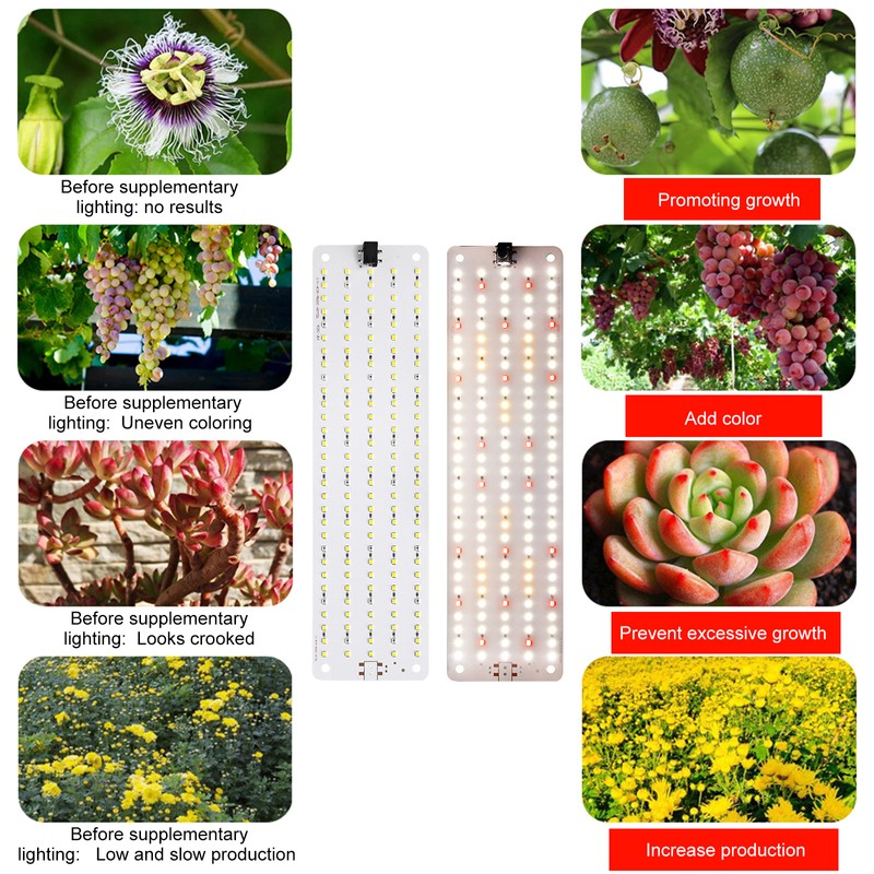 Full Spectrum LED Plant Growth Light Board Supplement Light for