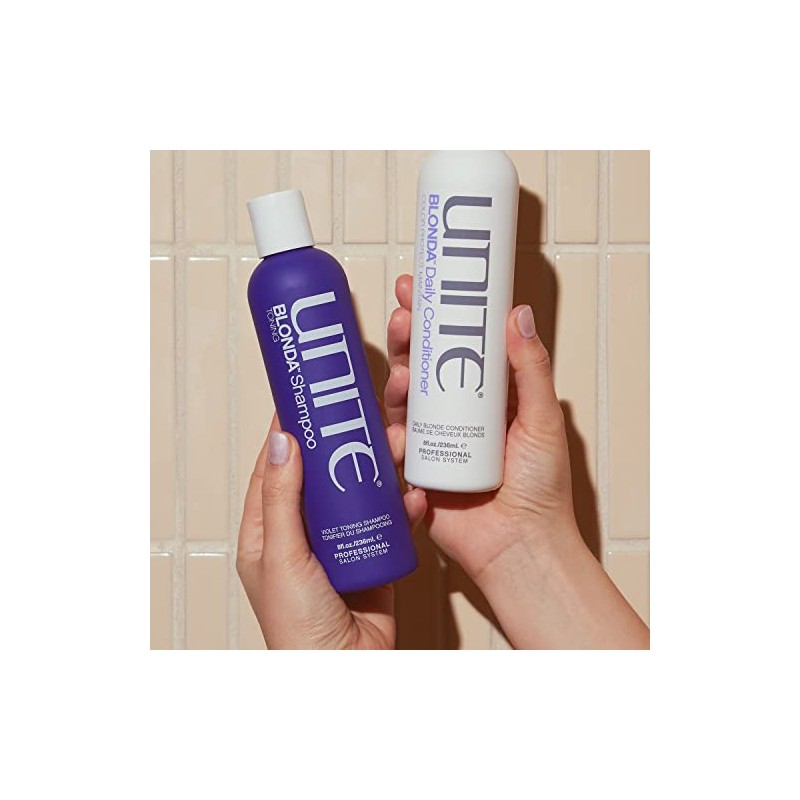 Unite Blonda Shampoo Toning, 8 Oz