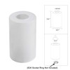 Anmire 3 Pack Frosted Glass Shade, Cylinder Light Fixture Replacement