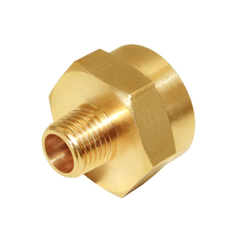 Hooshing 1LB Propane Gas Bottle Refill Adapter 1/4" Male NPT