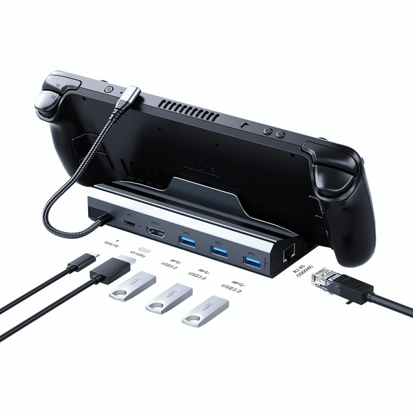 Docking Staion for Steam Deck/ROG Ally/Legion Go, The 6 in