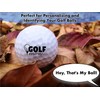 Ball Badge Golf Ball Stamp – Self-Inking Golf Marker, Quick-Dry