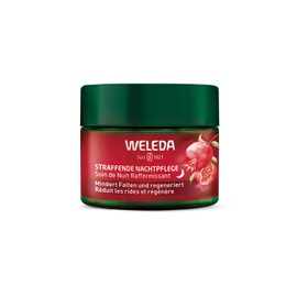 Weleda Pomegranate Farming Night Cream 1.4 fl oz (40 ml) Night Face Cream, Slightly Sweet, Mellow Scent, Naturally Derived Ingredients, Organic