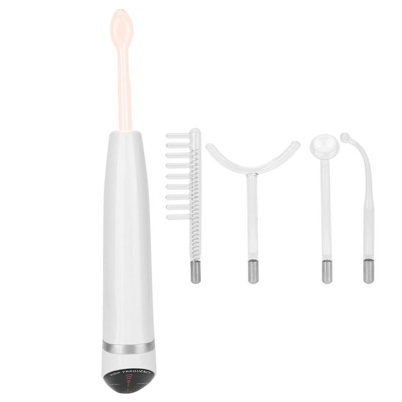 High Frequency Skin Therapy Wand Machine Portable Wrinkle Reducing Anti
