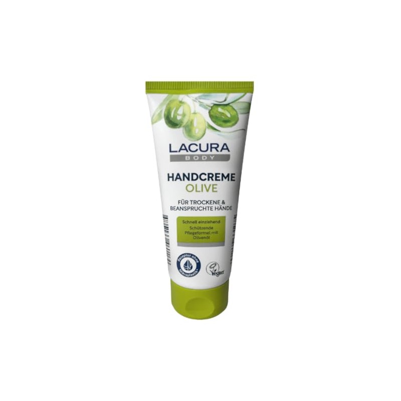 Lacura Body Hand Cream Olive for Dry & Stressed Hands