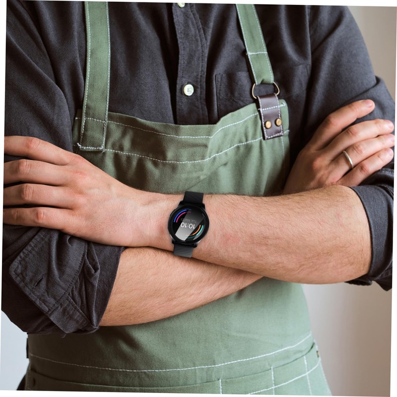 DOITOOL 3pcs Watch Screen Protective Film Full Coverage Tempered Film