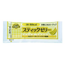 Stick Jelly, Calorie Type, Banana Flavor, 0.5 oz (14.5 g) x 20 Bottles