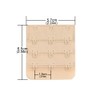 Closecret Women Beige Bra Extender 3 Hook Brassiere Straps Extension