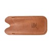 CASE XX Genuine Leather Embossed Slip Pouch for Medium Pocket
