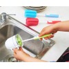 VASANA 3PCS Sponge Cleaning Brush - Adjustable Plastic Long Handle