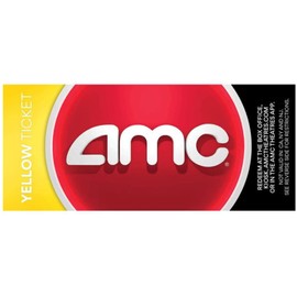 10 AMC Theatre Yellow Movie Tickets (SAVE 25!)
