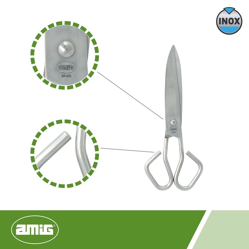 Amig - Mod.6 Multi-Purpose Kitchen Scissors | Made of AISI
