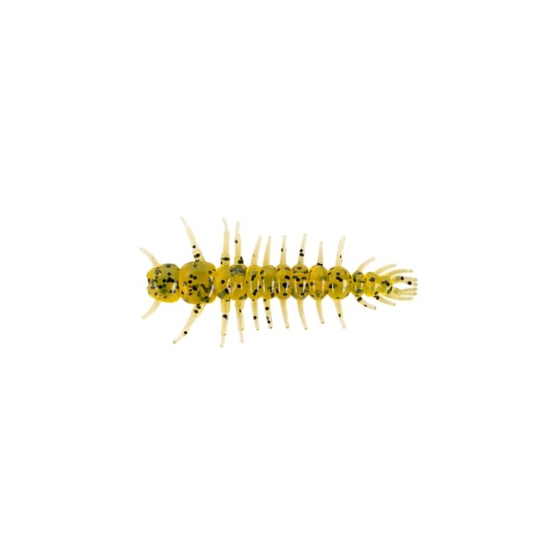 Yum Lures Hellgrammite 3" Earworm 8 Per Bag Bass Trout