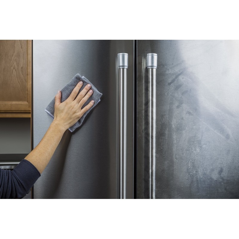 Therapy Clean Microfiber Cloths - 16" x 16" (Stainless Steel)